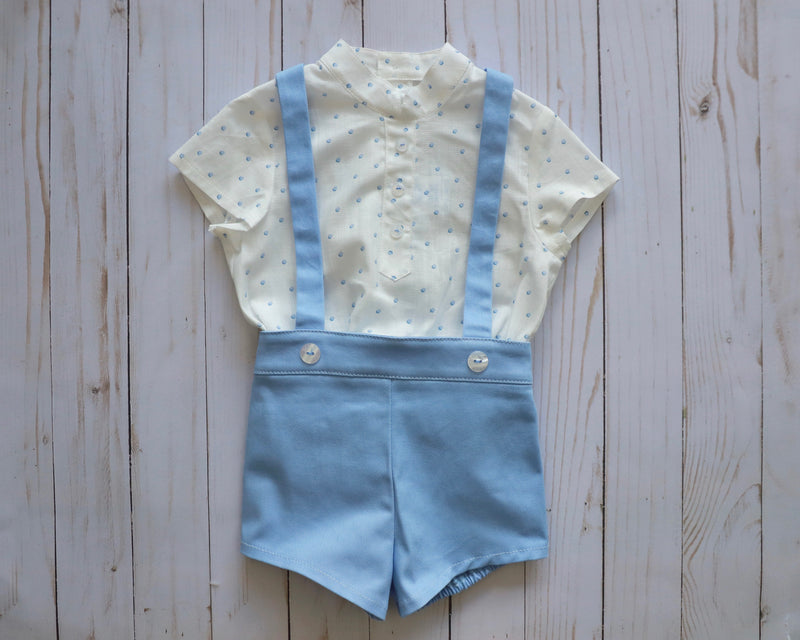 Baby boy romper set