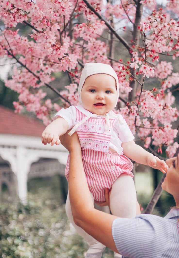 Traditional Baby Romper 2-piece Set