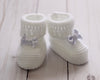 Knit Baby Booties